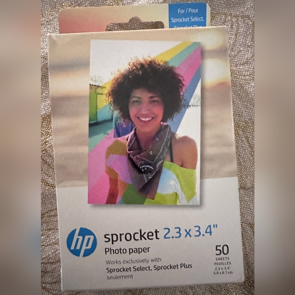 brand new hp sproket photo paper